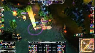 League of Legends TheDunker Pentakill Ranked Game with Pantheon (D'Artagnan)