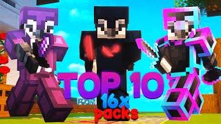 Top 10 Best 16x Texturepacks For PvP & Crystal PvP | 1.19 & 1.20