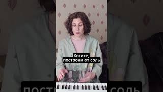 Как построить мажор от любой ноты на клавиатуре фортепиано