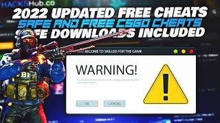 TOP 3 FREE CHEATS FOR CSGO | LEGIT & RAGE HACKS | SAFE LINKS (2022)