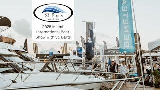 2025 Miami International Boat Show with St. Barts