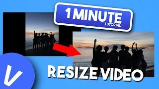 How to properly resize Video or Image | VEGAS Pro (1 min Tutorial)