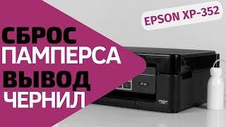 Сброс памперса и вывод отработанных чернил для Epson XP