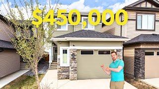 Inside the Perfect $450,000 Starter Home In Chappelle Edmonton