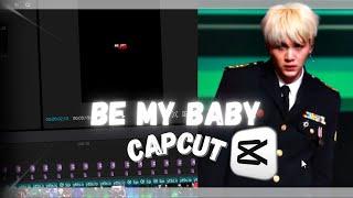 "BE MY BABY" CapCut Editing Tutorial | CapCut Pc & Laptop | TikTok Trend