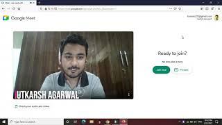 100% Working solution for Google Meet Camera | Google Meet Camera Problem Solved | Taurus Utkarsh