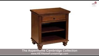 Aspenhome Cambridge Bedroom Collection | Portland | KEY Home Furnishings