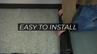 QuietWalk Luxury Vinyl Installation Video (FLOATING FLOORS)