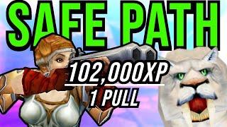 Hunter 100k XP Farm 1 Pull (solo) LBRS Farm | WoW Classic SoD