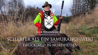 Schärfer als ein Samuraischwert - Mit der neuen HOWA 1500 & Noblex auf der Drückjagd in Nordhessen