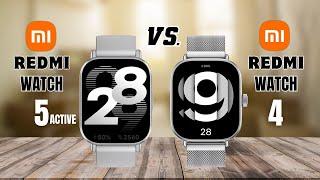 Redmi Watch 5 Active VS Redmi Watch 4