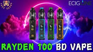 RAYDEN100 BD VAPE - Best Sub-Ohm of 2024!