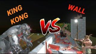 King kong vs wall ► Animal Revolt Battle Simulator