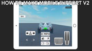 HOW TO MAKE MOBILE SUPPORT v2 I ROBLOX STUDIO