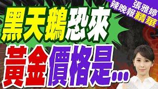 小摩.花旗示警黑天鵝要來了 預言黃金價格將到這數字?｜黑天鵝恐來 黃金價格是...｜蔡正元.張延廷.謝寒冰深度剖析【張雅婷辣晚報】精華版@中天新聞CtiNews