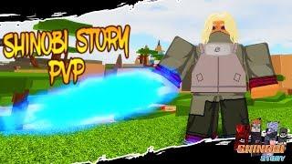 Rinnegan Chakra Pole + Kenjutsu Saber is OP | Shinobi Story PVP ( Roblox )