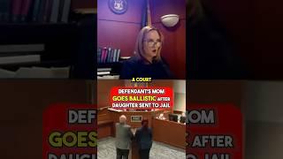  Mom LOSES IT After Judge Sends Daughter to Jail #courtroomdrama