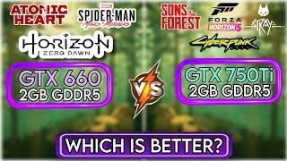 GTX 660 vs GTX 750 Ti  | Test In 7 New Games | Which Is Best ?