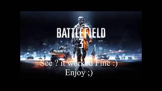 How to Run BattleField 3 by [R.G. Mechanics]