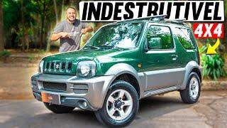 NÃO QUEBRA POR NADA PEQUENO e ROBUSTO, esse é o SUZUKI JIMNY