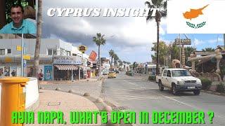 Ayia Napa Cyprus, What is Open In December? With @daacadchannel4707