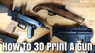 How to 3D Print a Gun - Q&A And Information