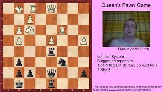 Chess - QPO (for black) - 1.d4 Nf6 2.Bf4 d5 3.e3 c5 4.c3 Nc6 5.Nd2