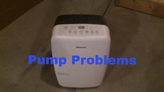 Dehumidifier Pump Troubleshooting - Hisense 70 Pint