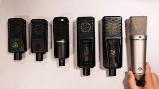 Lewitt LCT840 (vs. LCT240, LCT440, Pure Tube, AT2020, U87)
