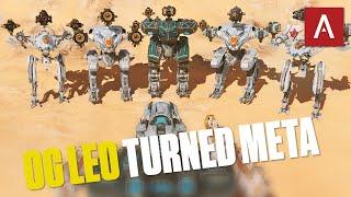 What Happens When The OG Leo Gets Turned Into A Meta Bot? War Robots Leo Gameplay