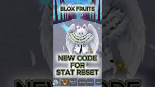 The last Stat Reset Code 2023 for Blox Fruits. USE IT FAST! #bloxfruits #bloxfruit #shorts