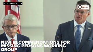 Governor DeWine announces new recommendations for Ohio Missing Persons Working Group