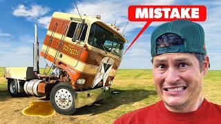 Fixing our 50 Year Old Semi Truck - BIGTIME