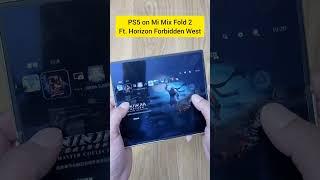 #ps5 on #mimixfold #horizonforbiddenwest