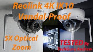 Reolink 4K Vandal-Proof Wi-Fi 6 Security Camera with 5X Optical Zoom