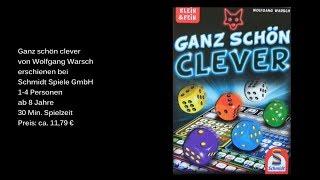 Ganz schön clever von Wolfgang Warsch- Review / Test - Die Brettspieltester