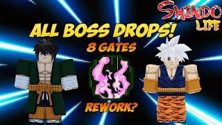 *UPDATE* All boss drops from Bruce and Ryuji Kenichi | Shindo Life