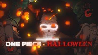 [4K] One Piece but It's Halloween