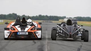 KTM X-Bow R VS Ariel Atom 300 accélération (Motorsport)