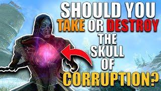 Should You DESTROY The Skull of Corruption? | Hardest Decisions in Skyrim | Elder Scrolls Lore