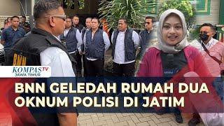 Detik-Detik Penggeledahan Rumah Tersangka Narkoba di Jawa Timur, 2 Oknum Polisi Terlibat!