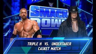 Triple H vs Undertaker | WWE SmackDown Casket Live Match