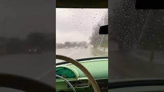 Cruising through the rain with my 1960 GAZ M21