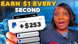 Earn $1 Every 60sec |Make Money Online/Home Without Stress