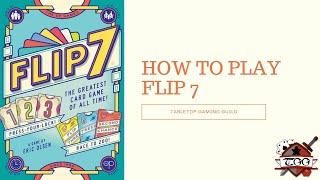 How to Play Flip 7