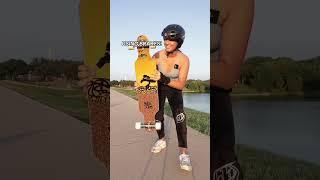 THE FIRST LONGBOARD WITH BRAKES! VIBE RIDE BRAKE BOARD #longboarding