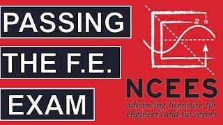 Easily Passing the FE Exam [Fundamentals of Engineering Success Plan]