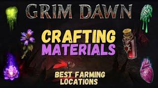 Where to get Materials and Legendaries! | Grim Dawn | Totem Farming | How to | 1.1.9.6