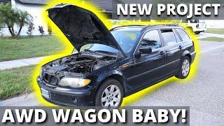 I Bought A BROKEN BMW E46 Wagon! Does it drive?