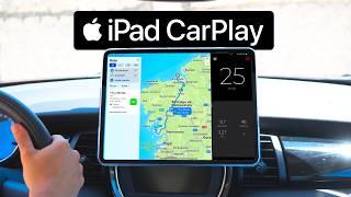 My iPad on a CarPlay screen  It's that easy!